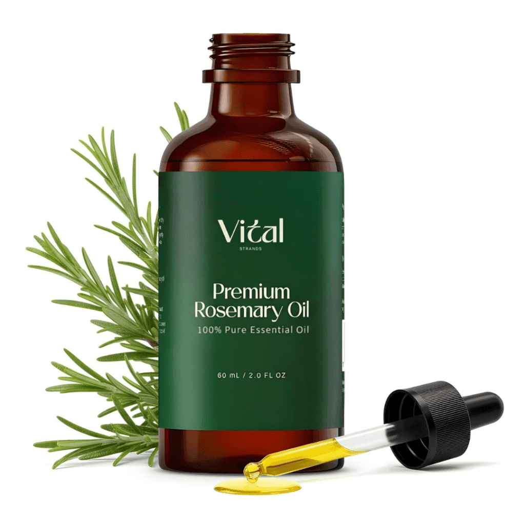 rosemary oil for hair growth and thicker hair