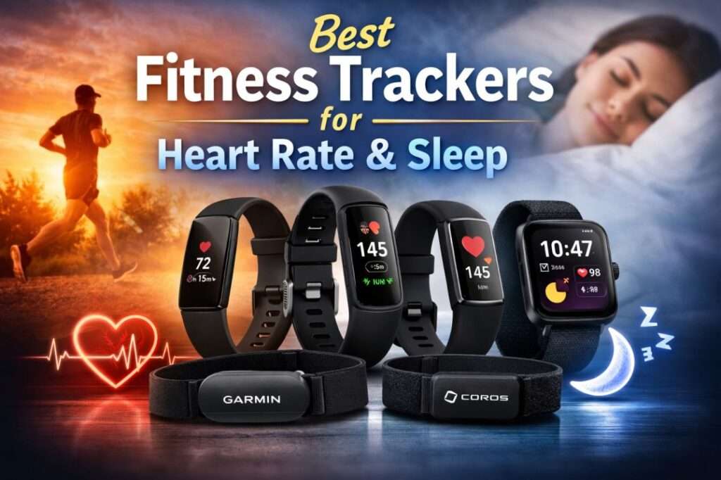 Best fitness trackers for heart rate and sleep tracking