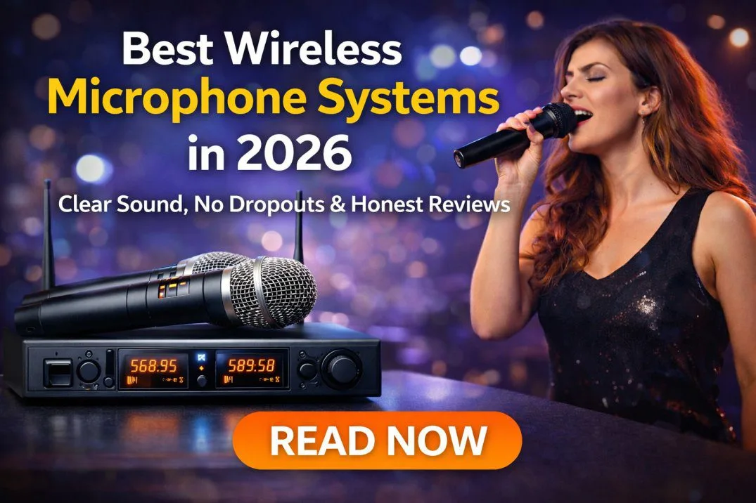 best wireless microphone systems in 2026 for stage events and professional use