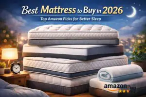 Best mattress to buy in 2026 featuring top Amazon picks for better sleep